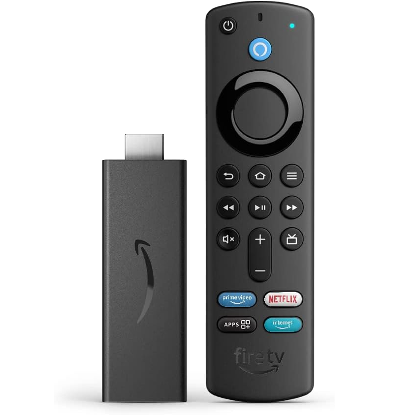 Fire TV Amazon Stick HD Transmisor De Medios FHD Con Wifi 5 Bluetooth Alexa Y Dolby Vision Negro
