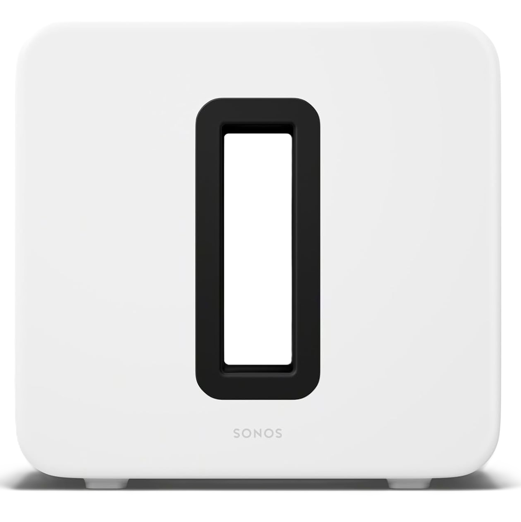 Bajo Sonos Sub Gen 4 Con Wifi Controladores Con Cancelacion De Vibraciones Y Bajos Potentes Blanco