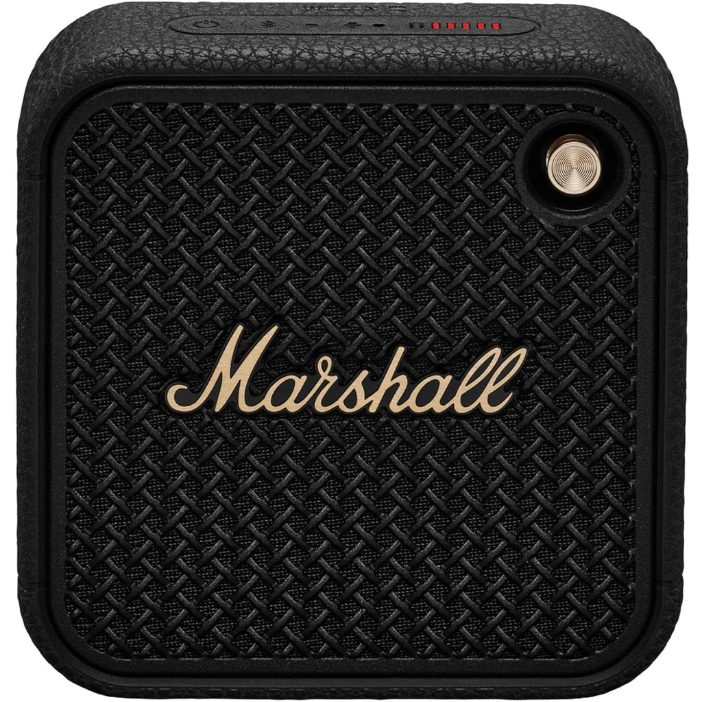 Corneta Marshall Willen Portatil Recargable Con Bluetooth LE Audio Resistente Al Agua Y Polvo Negro