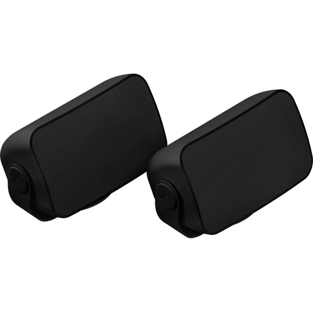 Cornetas De Montaje Sonos Sonance Para Exteriores Resistente Al Calor Rayos UV Y Bajas Temperaturas Negro