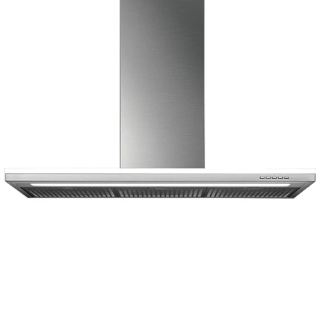 Campana De Pared 120 Cm Falmec Lumen Filtro De Carbon Luces LED 110V Acero