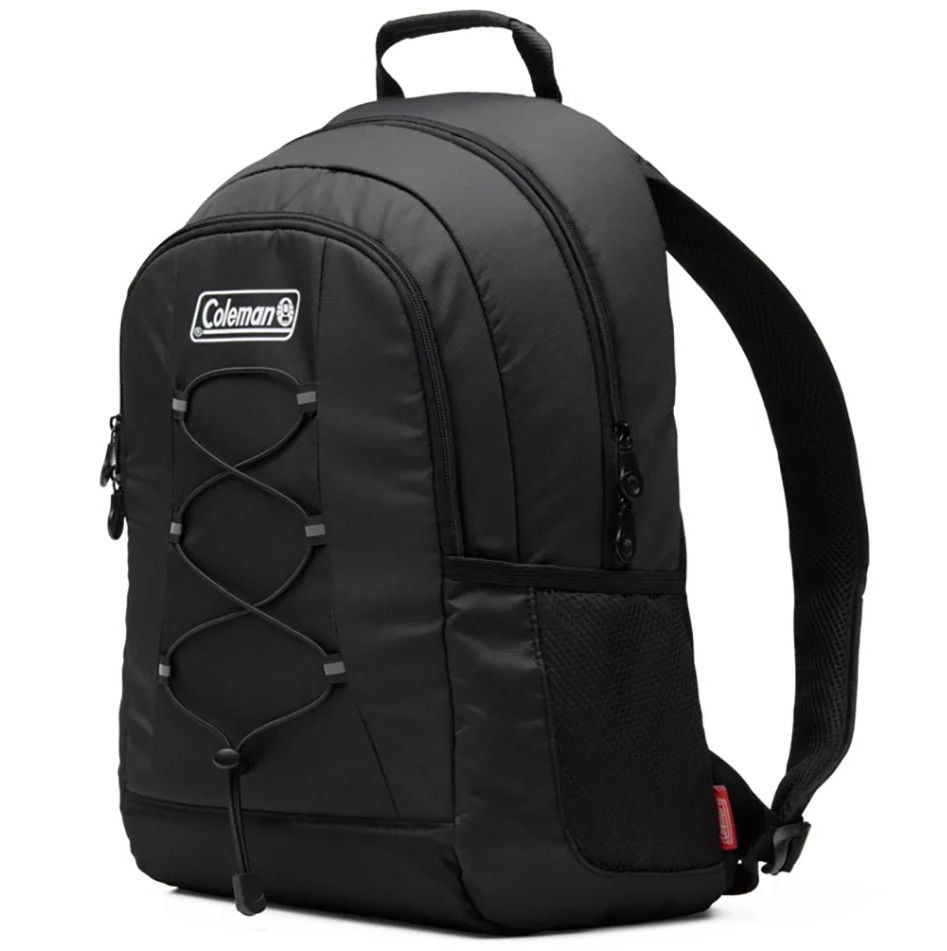 Morral Termico Coleman 28 Latas Aislamiento TempLock Bolsillos Exteriores Negro