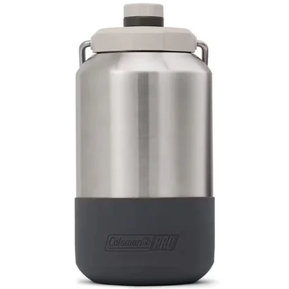 Termo Coleman Pro 3.7 Lts Con Asa Plateado Y Negro