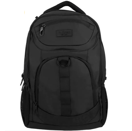 Morral Xtrem West 43 Cm Con Compartimiento Para Laptop Y Bolsillos Exteriores Negro