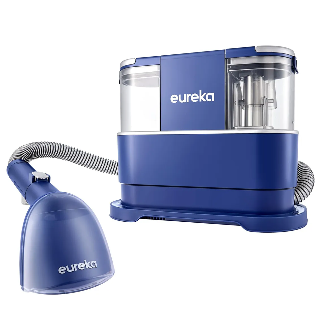 Limpiador De Manchas Eureka Portatil Para Alfombras Y TapicerIa 1.5 Lt Azul