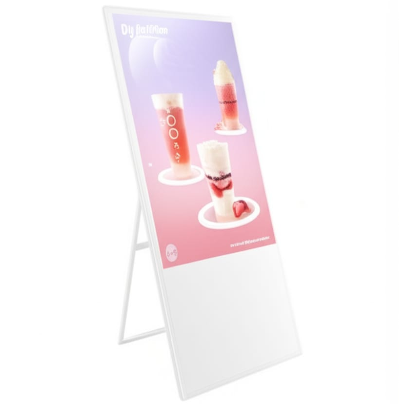 Pantalla Comercial Interactiva 55" Elitec 4K Sistema Android 11 Tactil Blanco 