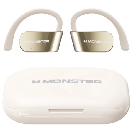 Audifonos Monster Aura Fit Deportivos In Ear Inalambricos Con Bluetooth Beige