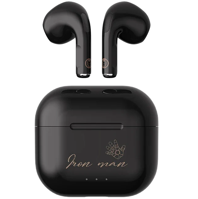 Audifonos Marvel Avengers In Ear Inalambricos Inmersivos Con Bluetooth Negro