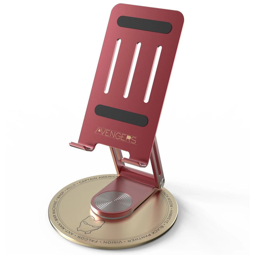Soporte Para Tablet Marvel Avengers Giratorio Multifuncional Rojo