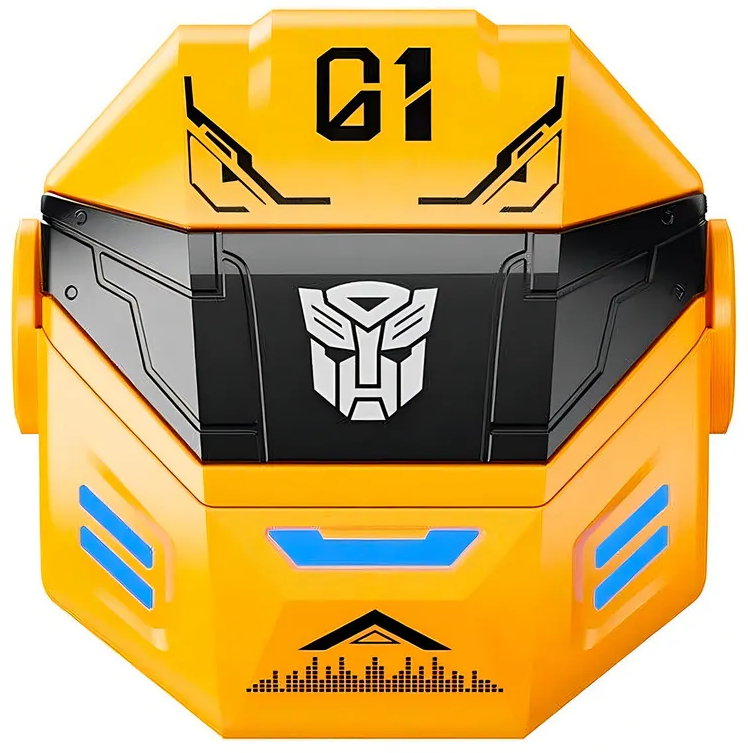 Audifonos Transformers In Ear Inalambricos Modo Dual Baja Latencia Con Bluetooth Amarillo