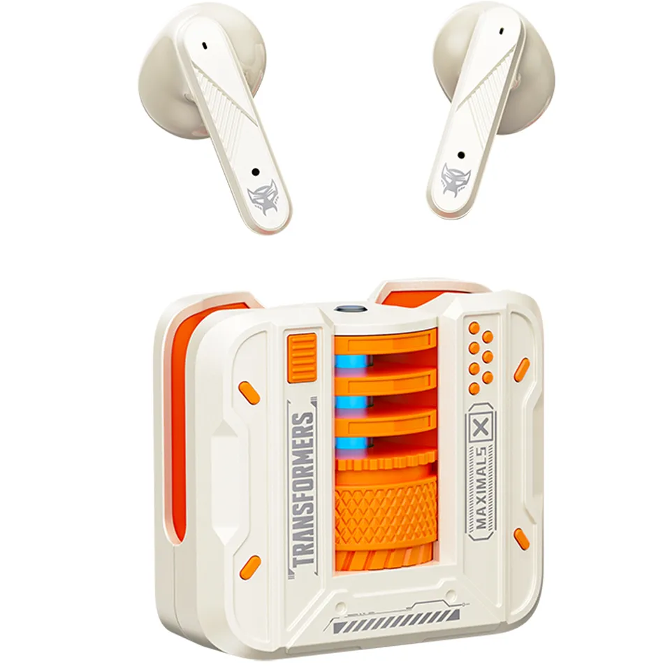 Audifonos Transformers In Ear Inalambricos Modo Dual Baja Latencia Con Bluetooth Beige