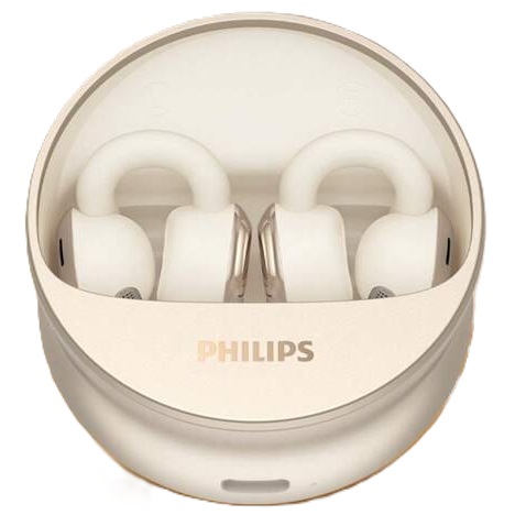 Audifonos Philips Open Ear Clip Deportivos Inalambricos Resistente Al Agua Con Bluetooth Dorado