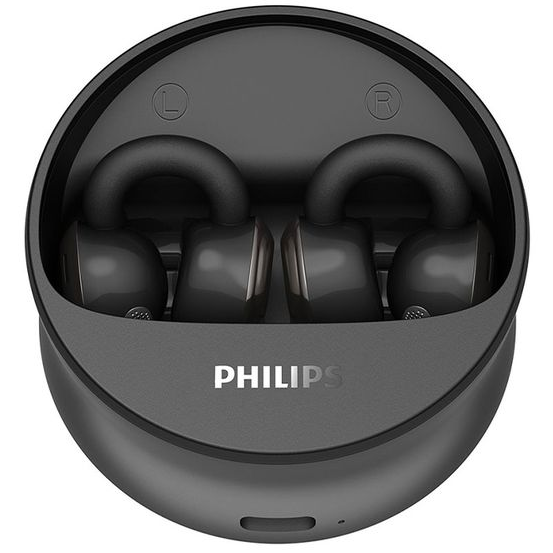 Audifonos Philips Open Ear Clip Deportivos Inalambricos Resistente Al Agua Con Bluetooth Negro