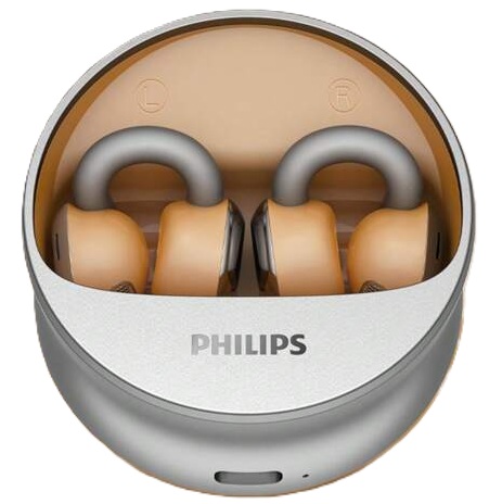 Audifonos Philips Open Ear Clip Deportivos Inalambricos Resistente Al Agua Con Bluetooth Plateado