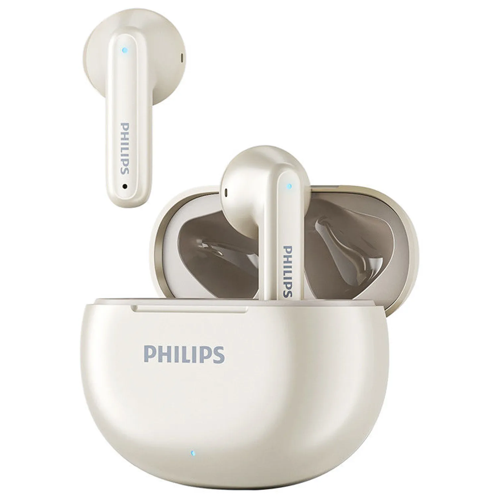 Audifonos Philips In Ear Inalambricos Resistente A Salpicaduras Con Cancelacion De Ruido Y Bluetooth Blanco