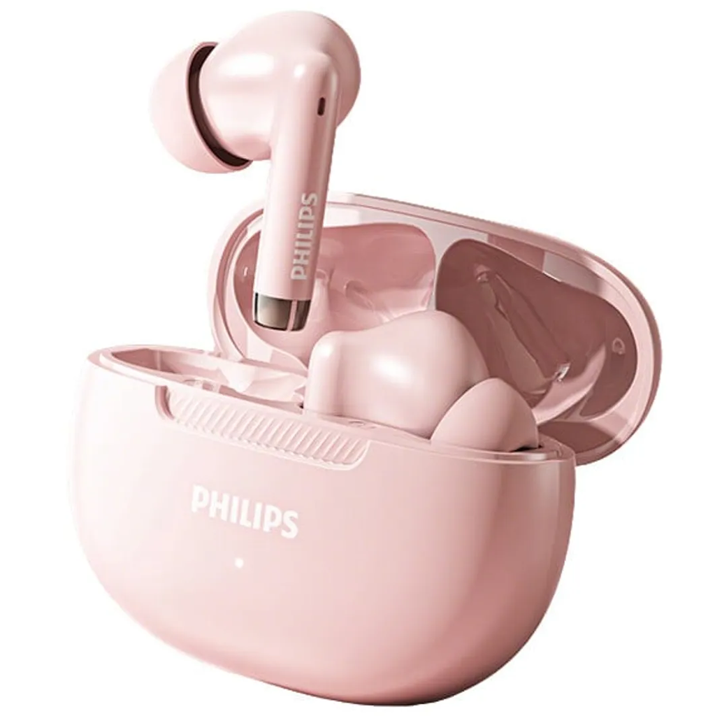 Audifonos Philips In Ear Deportivos Inalambricos Resistente A Salpicaduras Con Bluetooth Rosado