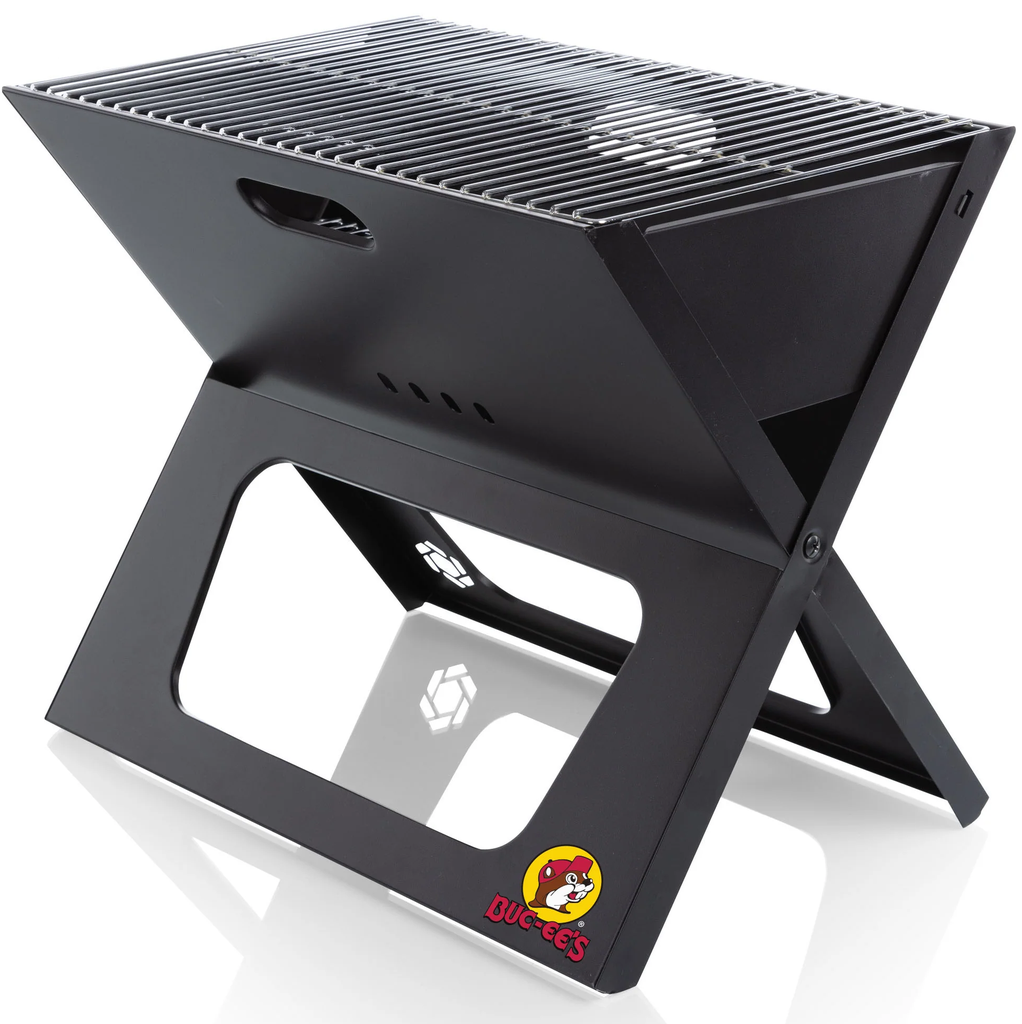 Parrillera A Carbon Oniva X-Grill 2.0 Portatil Plegable Negro 