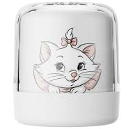 Audifonos Disney Marie In Ear Inalambricos Inmersivos Con Bluetooth Y Estuche con Iluminacion Blanco