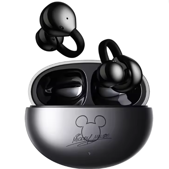 Audifonos Disney Mickey Mouse In Ear Clip Inalambricos Sonido Envolvente Con Bluetooth Negro