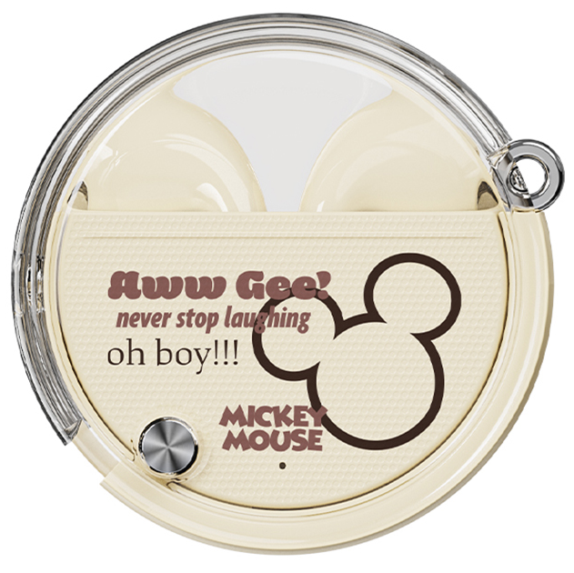 Audifonos Disney Mickey Mouse In Ear Inalambricos Sonido Envolvente Con Bluetooth Beige
