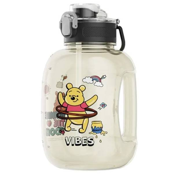 Botella Disney Winnie Pooh Con Asa 1200 Ml Marron
