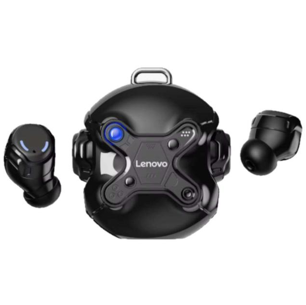 Audifonos Lenovo Thinkplus In Ear Inalambricos Modo Dual Baja Latencia Con Bluetooth Negro