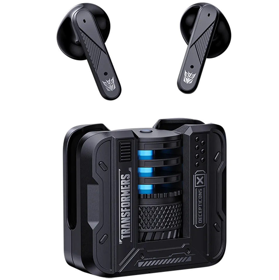 Audifonos Transformers In Ear Inalambricos Modo Dual Baja Latencia Con Bluetooth Negro