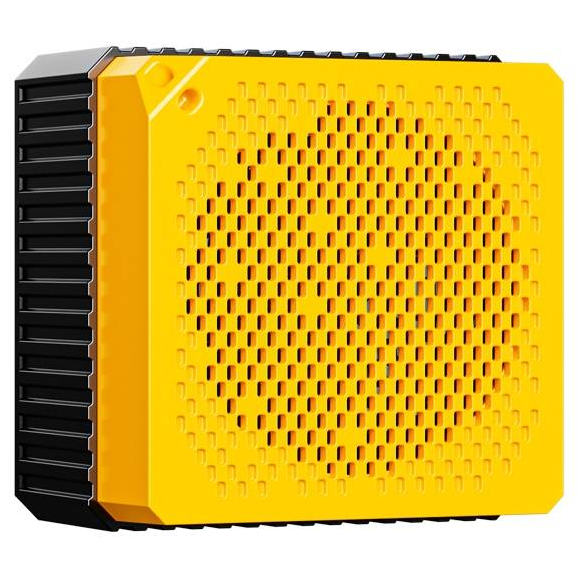 Corneta Transformers Portatil Recargable Resistente A Salpicaduras Con Bluetooth Iluminacion Y Soporte Amarillo Y Negro