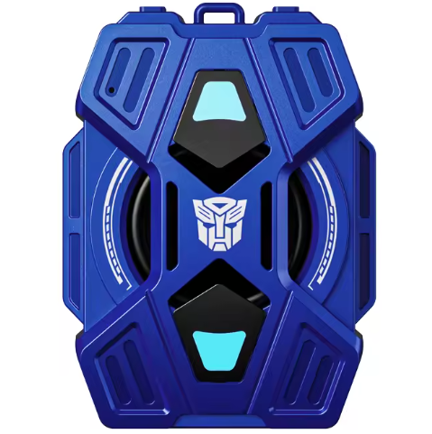 Corneta Transformers Magnetico Portatil Recargable Soporte Para Telefono Con Bluetooth Iluminacion Azul