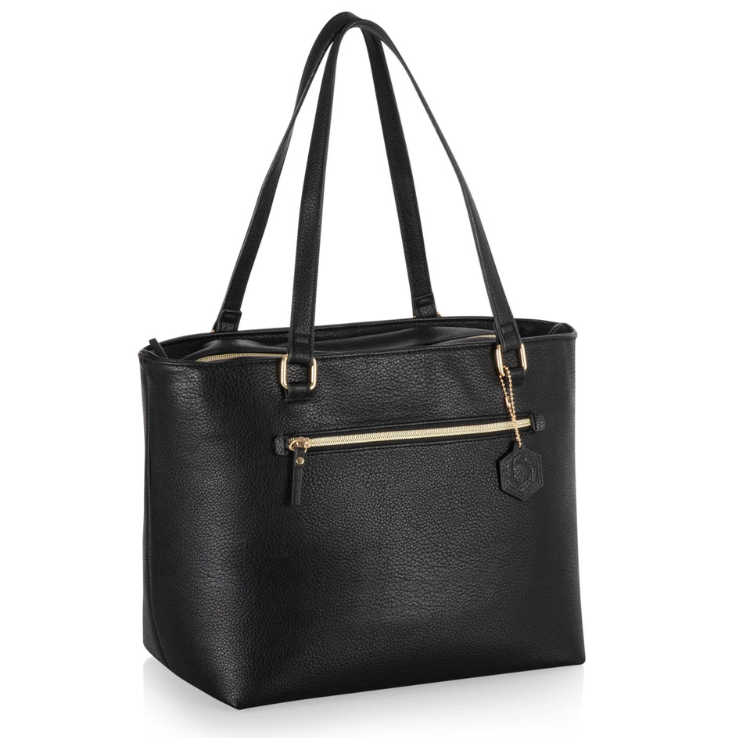 Bolsa Termica Oniva Uptown Iowa Hawkeyes De Cuero Negro