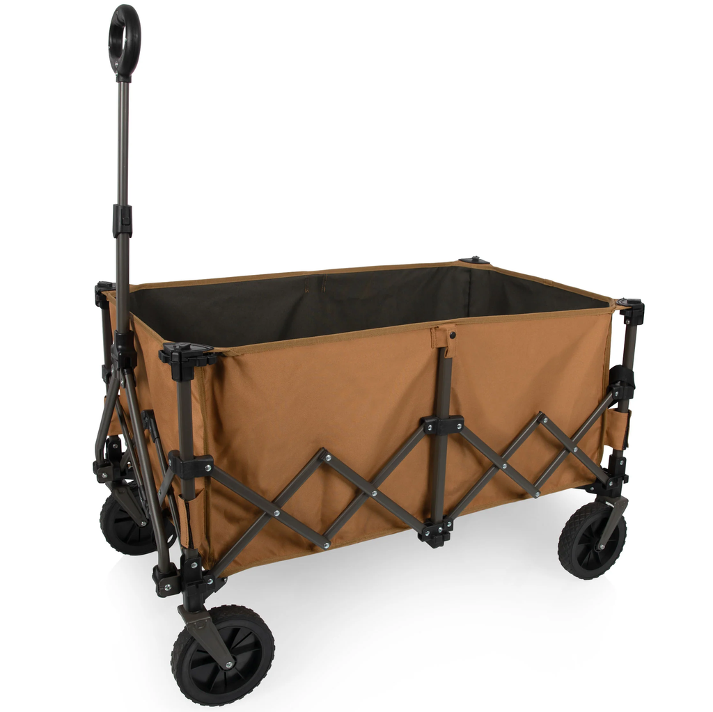 Carro De Carga Oniva Wilderness Wagon Transportador Multiuso Plegable Con Funda De Almacenamiento Marron