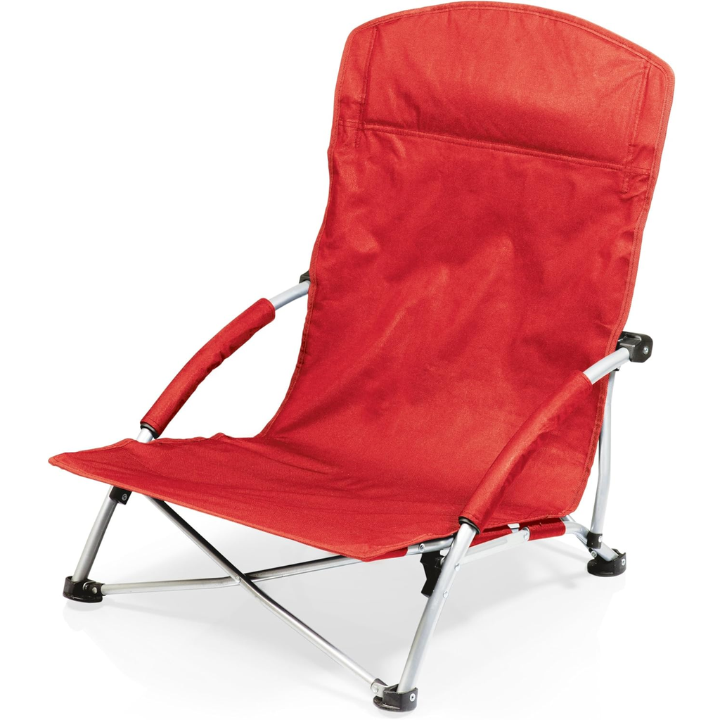 Silla De Camping Oniva Portatil Plegable Con Bolsa De Transporte Rojo