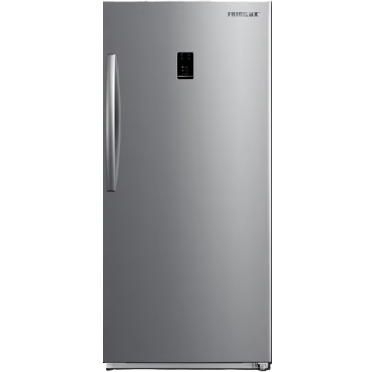 Congelador Vertical 392 Lts Frigilux Con Pantalla LED Acero