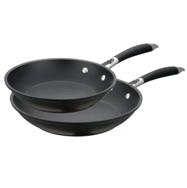 Juego De Sartenes Magefesa 20 Y 24 Cm Antiadherente Tecnologia Scratch Safe Negro