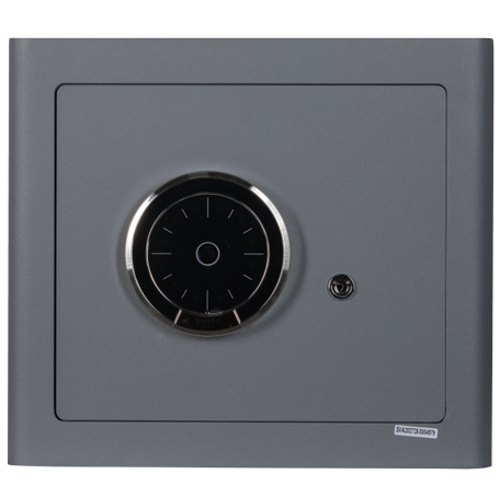 Caja Fuerte Swiss Home Digital 35x40x32 Cm Con Estante Gris