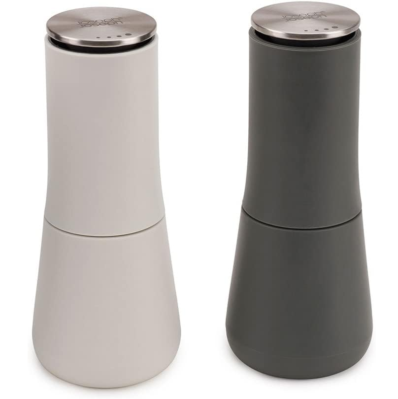 Set De Molinos De Sal Y Pimienta Joseph Joseph 2 Pzas Gris Y Blanco