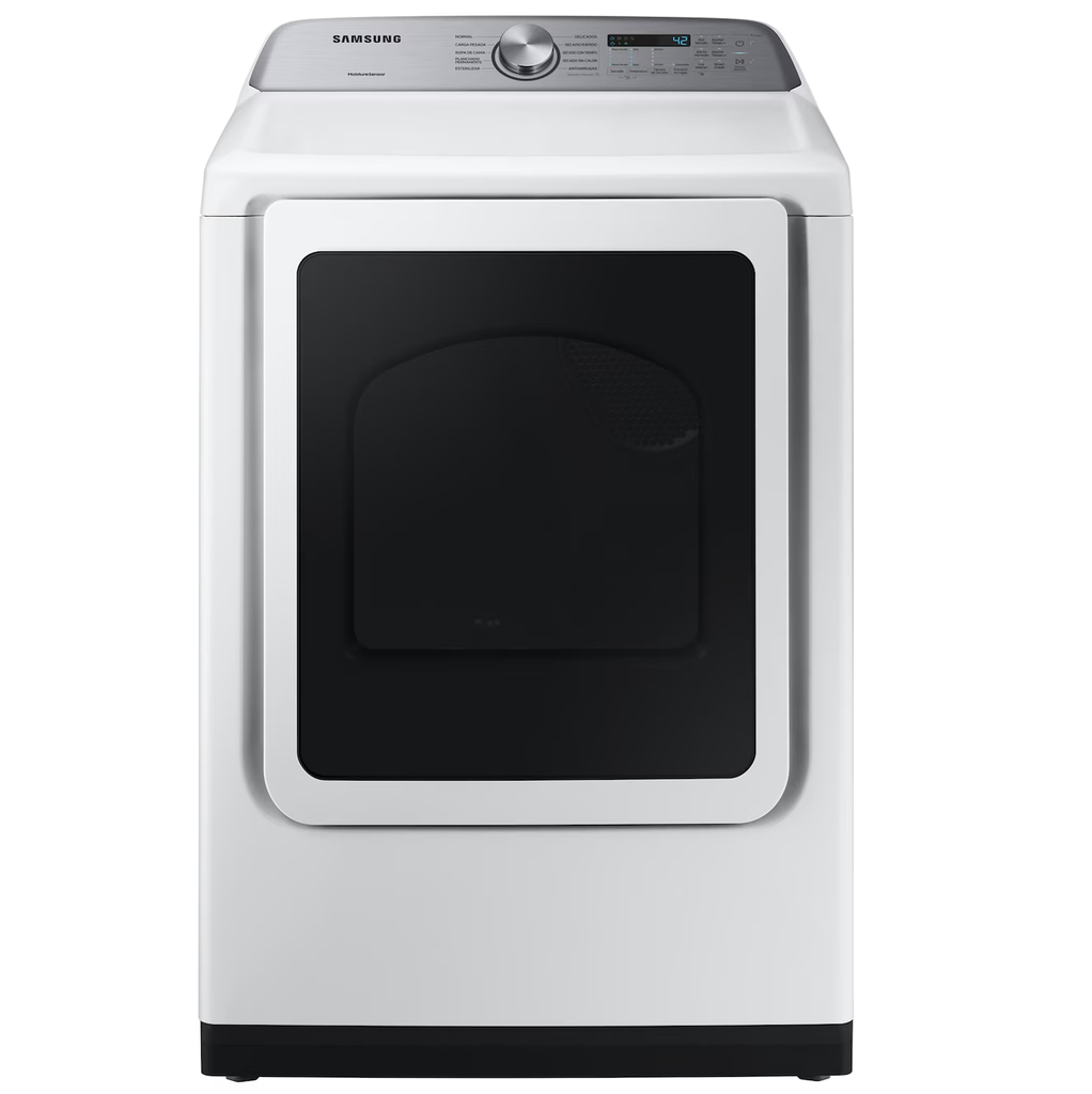 Secadora 24 Kg Samsung Carga Frontal Sensor Dry Puerta Reversible Blanco