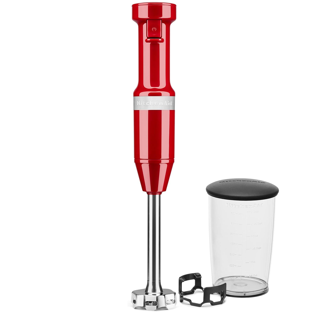 Batidora De Inmersion Kitchenaid Vel Variable 180W Rojo