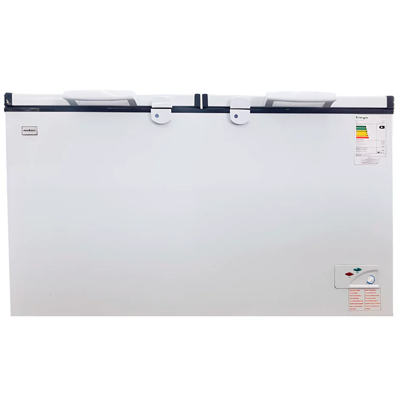 Congelador Horizontal 450 Lts Newkool 2 Puertas Blanco