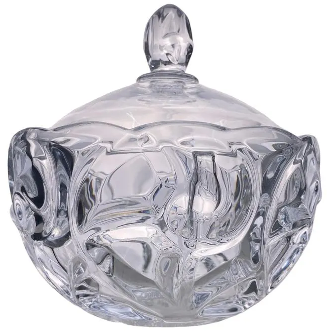 Bombonera Concepts 17.3X17.3X18.7 Cm De Vidrio Transparente