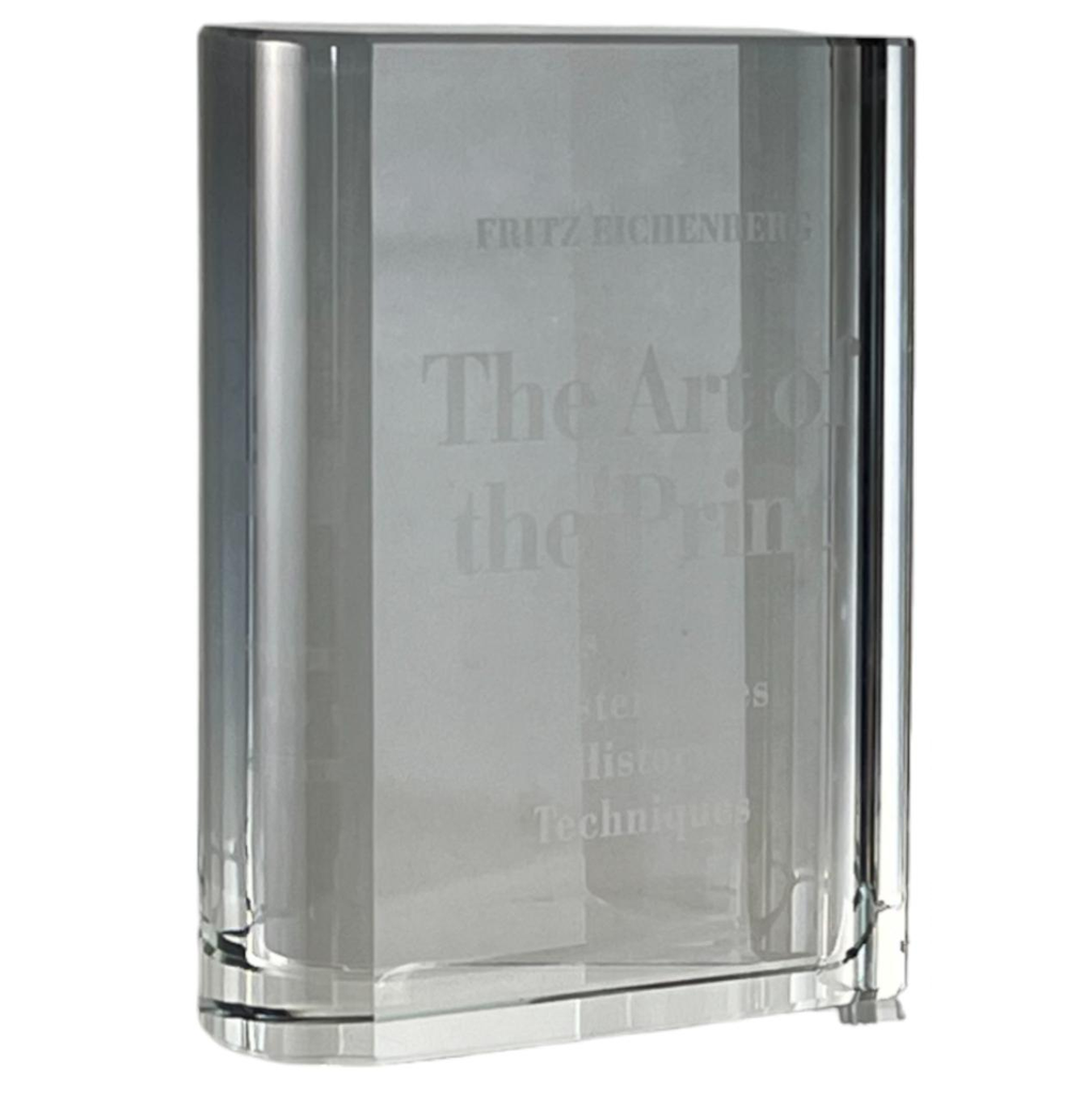 Libro De Cristal Decorativo Concepts 5X14X20 Cm Transparente