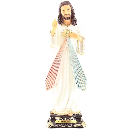 Figura Jesus Misericordioso Di Angelo 20 Cm Blanco