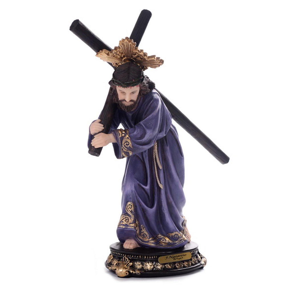 Figura Jesus De Nazanero Di Angelo 30 Cm Morado