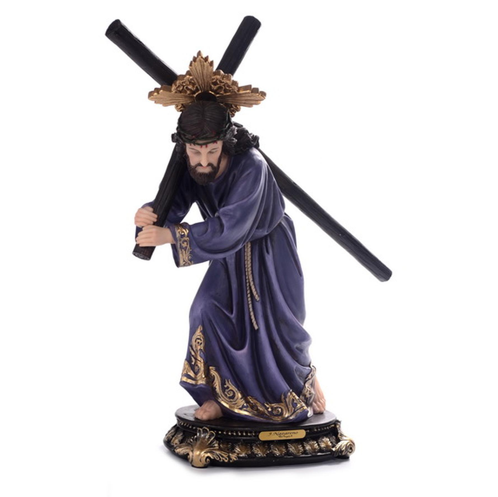 Figura Jesus De Nazareno Di Angelo 40 Cm Morado