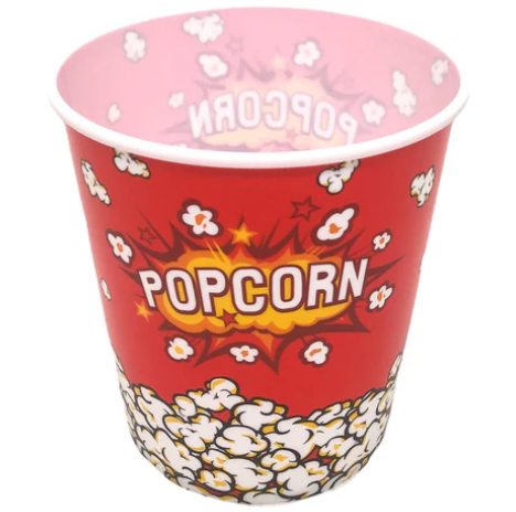 Recipiente Para Cotufas Life Art 2.8 Lts Rojo Y Blanco