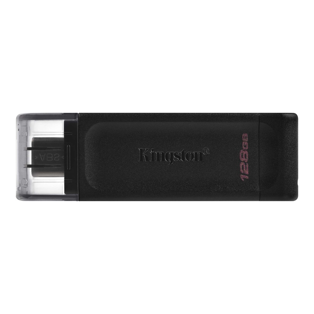 Pendrive Kingston DataTraveler 70 128 Gb Usb-C 3.2 Gen 1 Negro