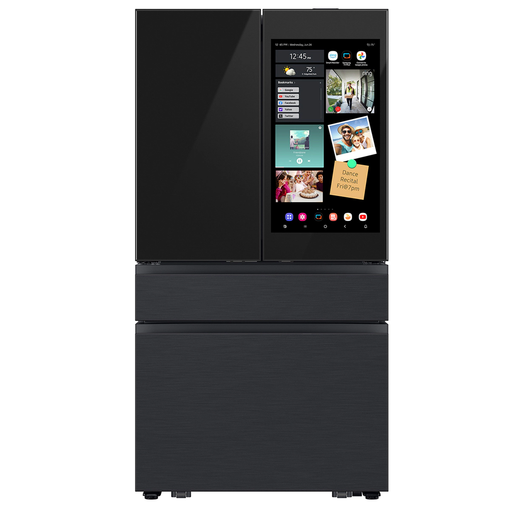 Nevera Samsung 29 Pies AI Family Hub+ Inverter Cajon FlexZone AI Vision Inside Apertura Automatica 4 Ptas 91 Cm Negro