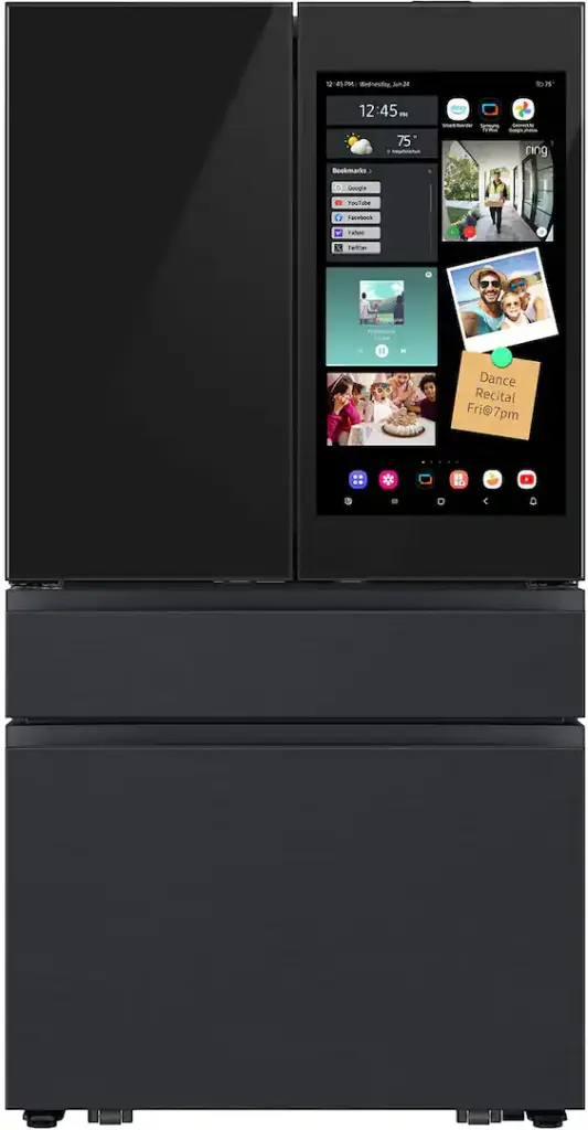 Nevera Samsung 29 Pies AI Family Hub+ Negro