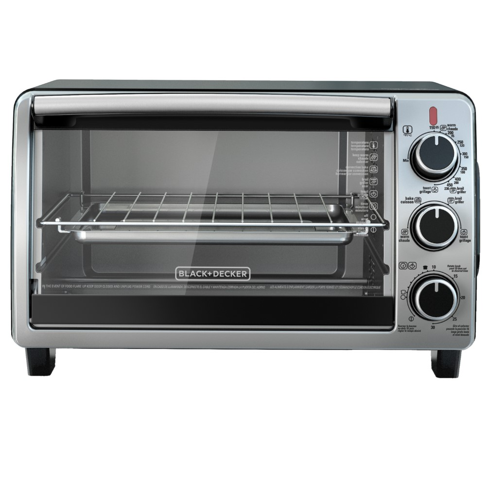 Horno Tostador Black & Decker De Convencion 1350W Acero
