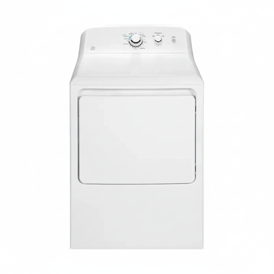 Secador Eléctrico GE,  7.2 Pies Cúbicos De Capacidad, Blanco